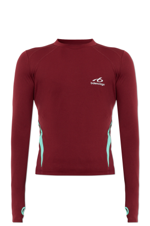 T-shirt with printed logo