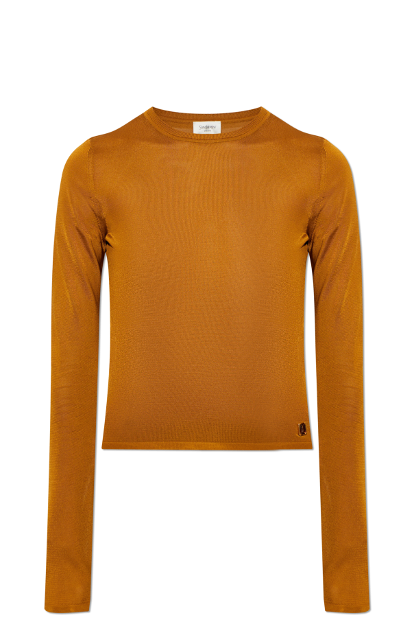 Top with application od Saint Laurent
