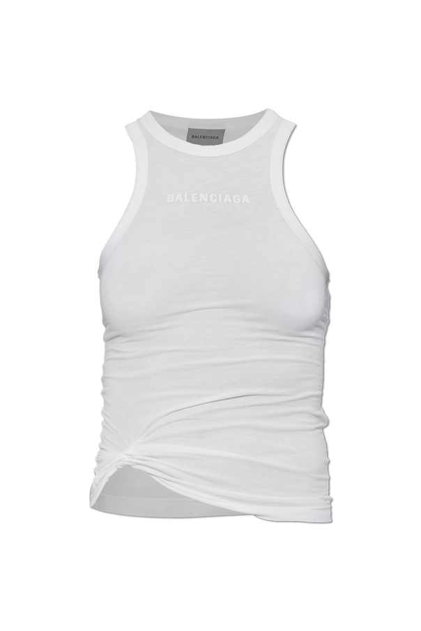 Logo tank top od Balenciaga