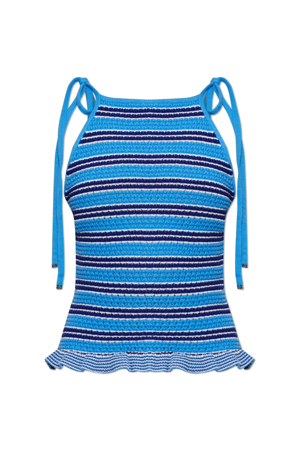 Open-back top od Ganni