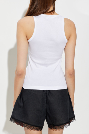 Ganni Top with a print