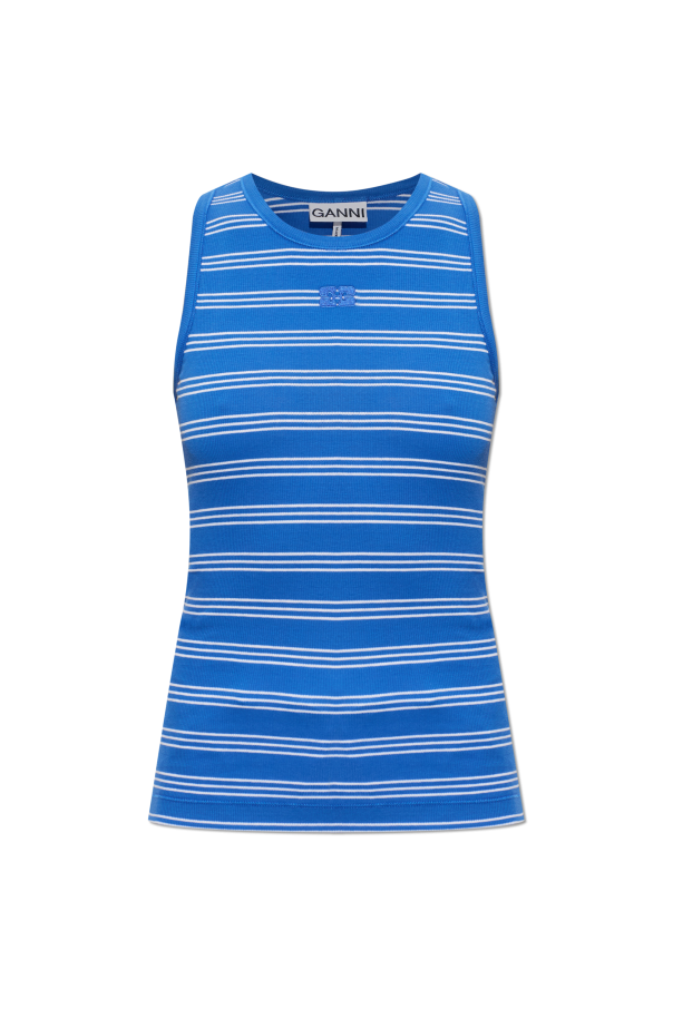 Top with a striped pattern od Ganni