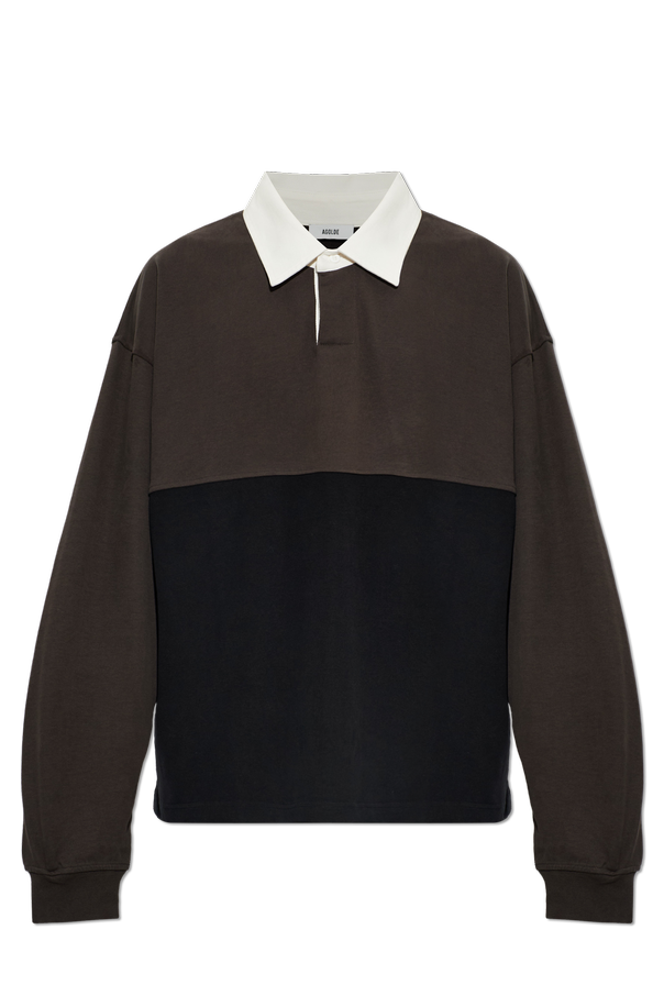 Long Sleeve Polo Shirt od AGOLDE