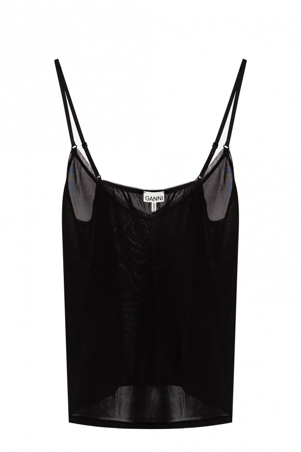 Ganni Top with adjustable straps