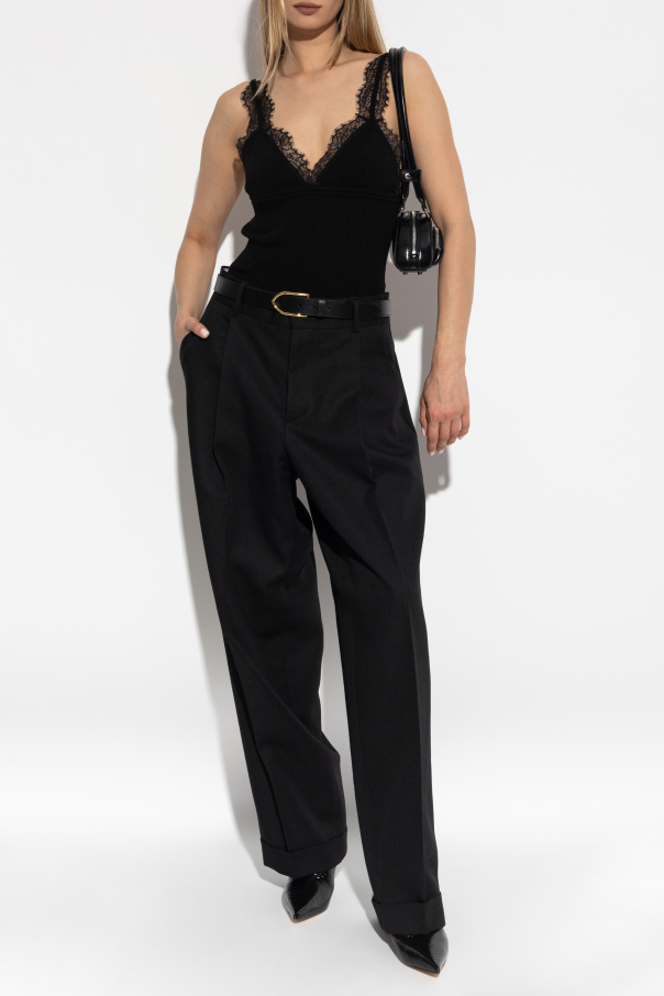 Blumarine Geripptes Top