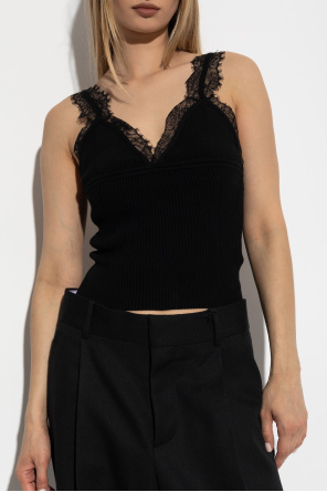 Blumarine Geripptes Top