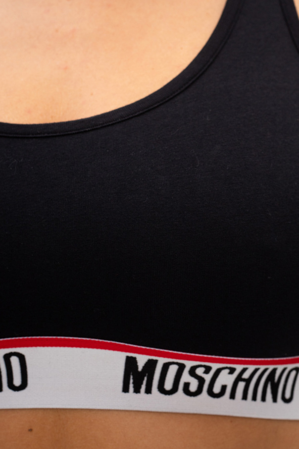 Moschino Sports bra with logo