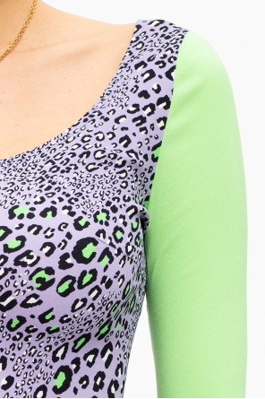 Versace Leopard-printed top