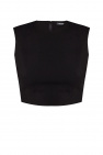 Versace BLACK Cropped top