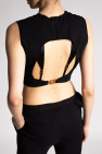 Versace BLACK Cropped top