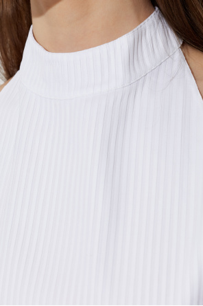 Alaïa Pleated sleeveless top