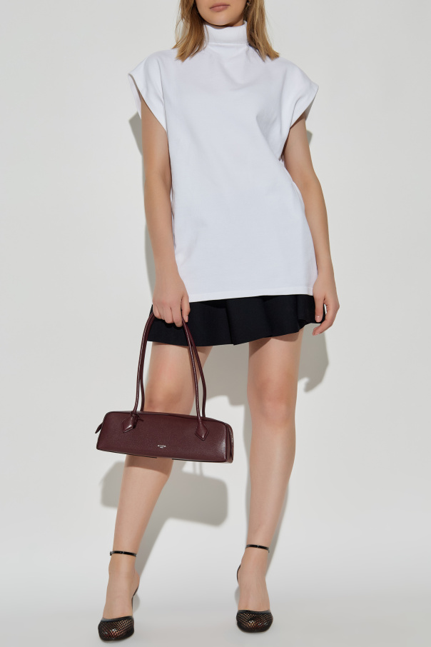 Alaïa Top with a stiffened stand-up collar