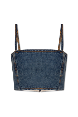 Denim top