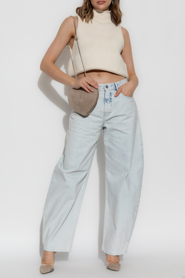 Alaïa Vest with stand-up collar