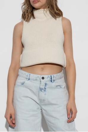 Alaïa Vest with stand-up collar