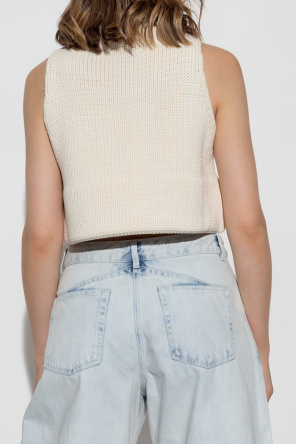 Alaïa Vest with stand-up collar