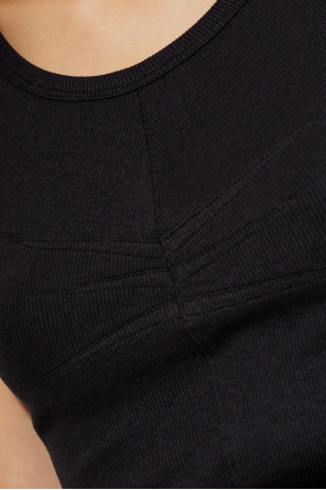 Alaïa Top acanalado sin mangas