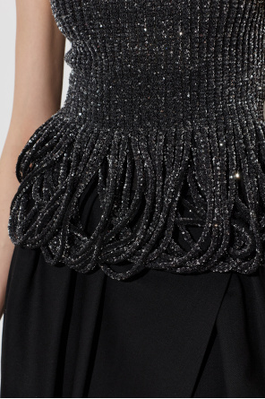 Alaïa Sleeveless turtleneck top