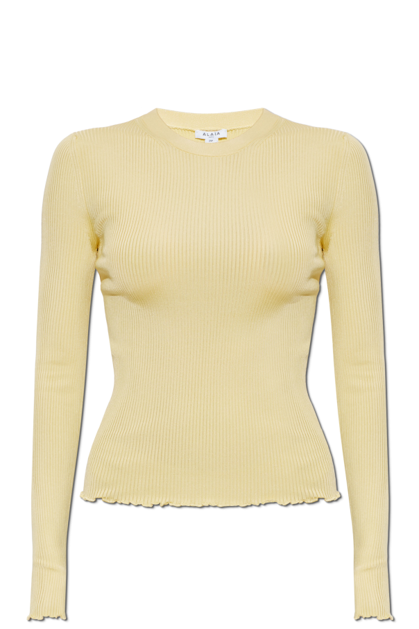 Silk top od Alaïa