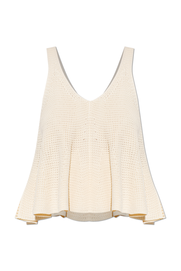 Silk top od Alaïa