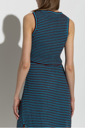 Alaïa Short crochet top