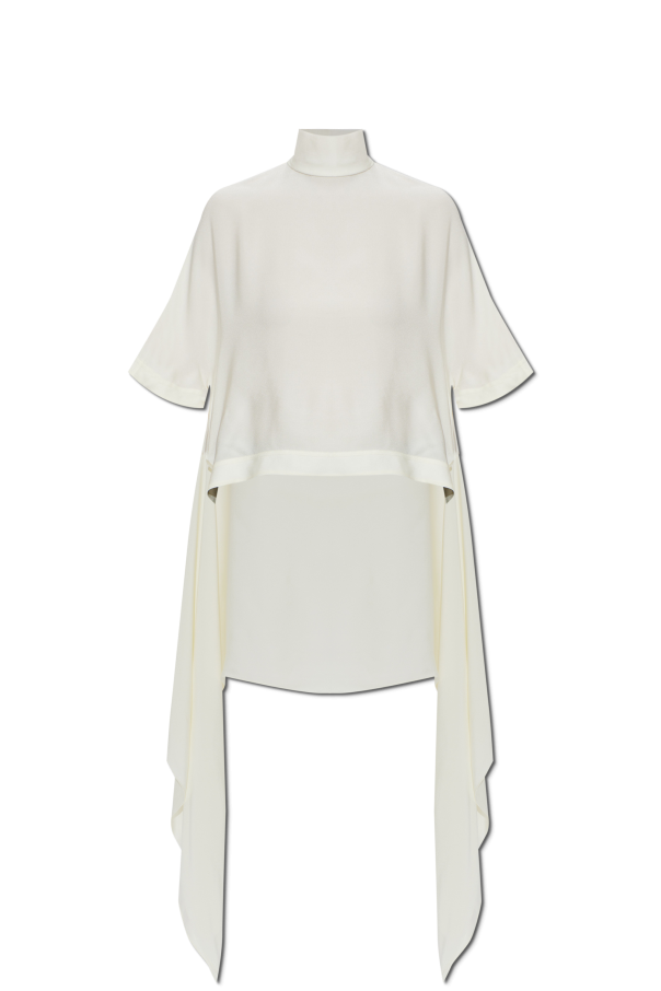 Asymmetrical cut top od Alaïa
