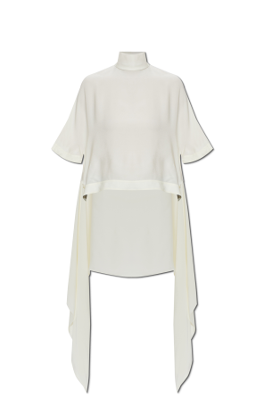 Asymmetrical cut top