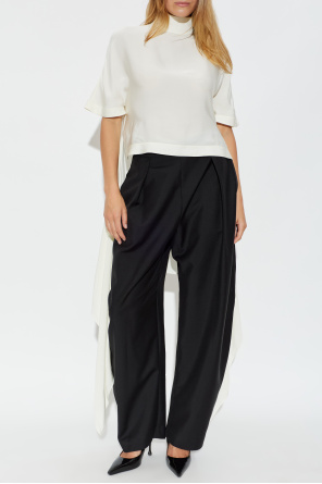 Alaïa Asymmetrical cut top