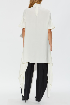 Alaïa Asymmetrical cut top