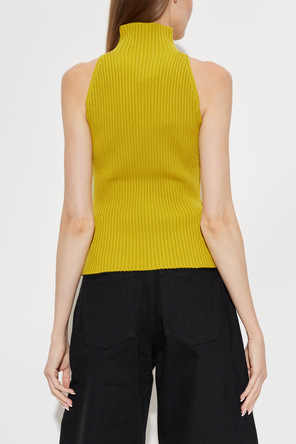 Alaïa Wool top with turtleneck