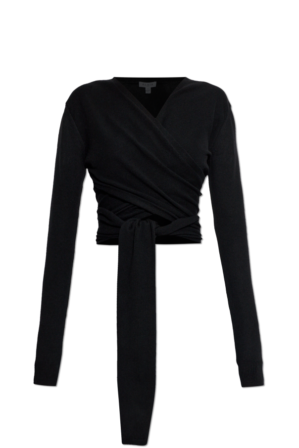 Cardigan with decorative tying od Alaïa