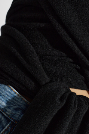 Alaïa Cárdigan con lazada decorativa