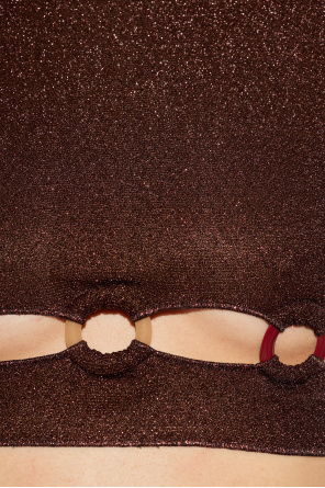 Oseree Top with lurex thread