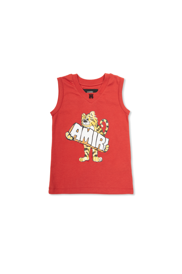 T-shirt with a colorful print od Amiri Kids