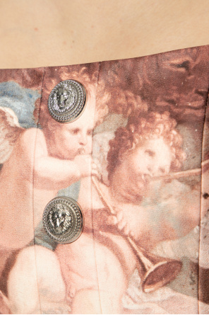 Balmain Top with baroque motif