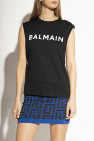 Balmain BLACK T-shirt with logo