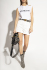 Balmain WHITE T-shirt with logo