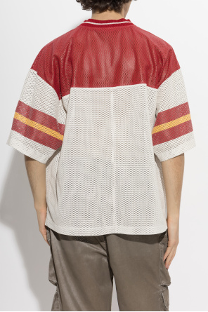 Amiri T-shirt de pele com perfuração