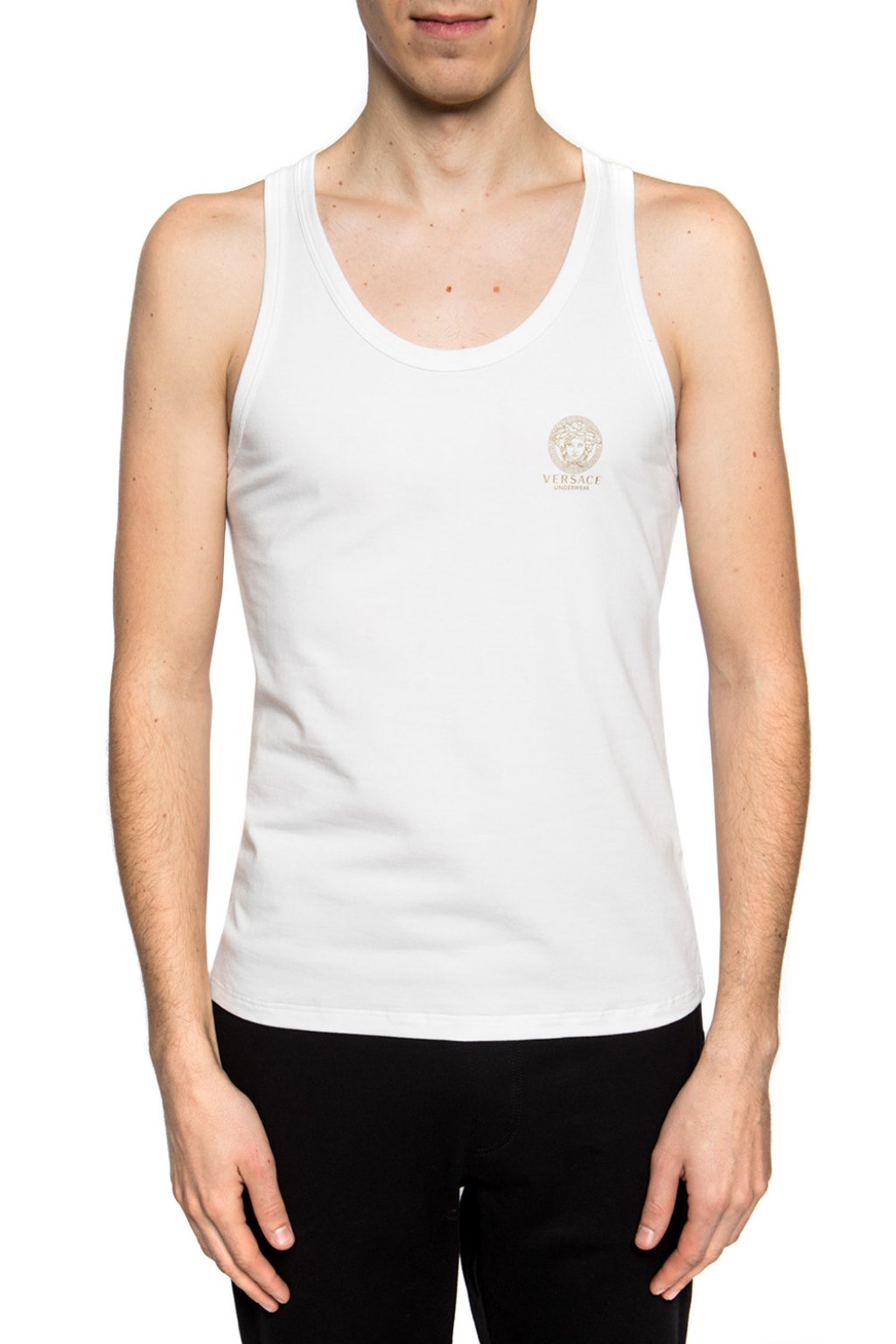 versace medusa tank top