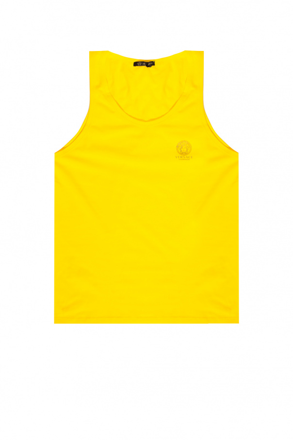 Versace Sleeveless T-shirt Tales with logo