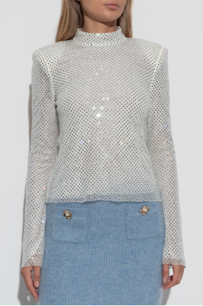 Self Portrait Top with decorative finish