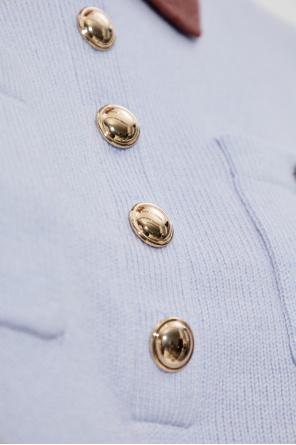 Self-Portrait Sweater with a collar