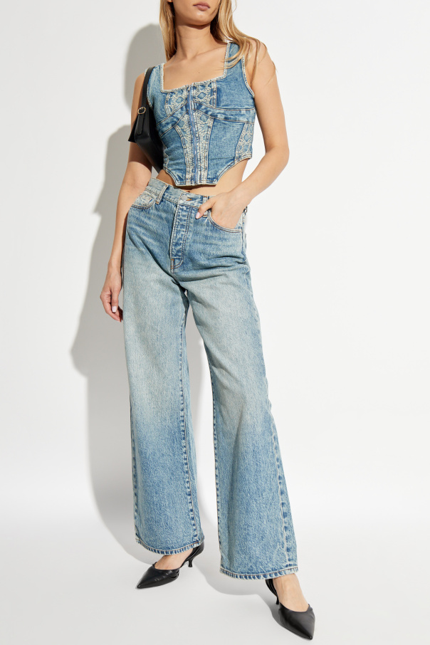 Amiri Denim Top