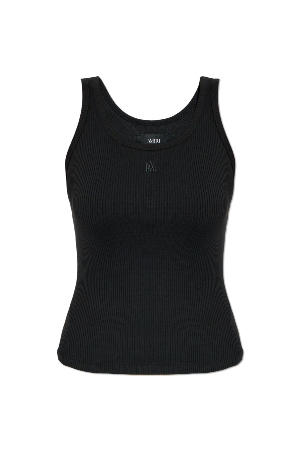 Ribbed top od Amiri