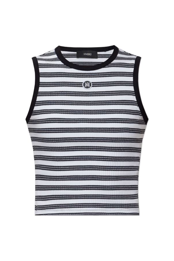 Top with striped pattern od Amiri