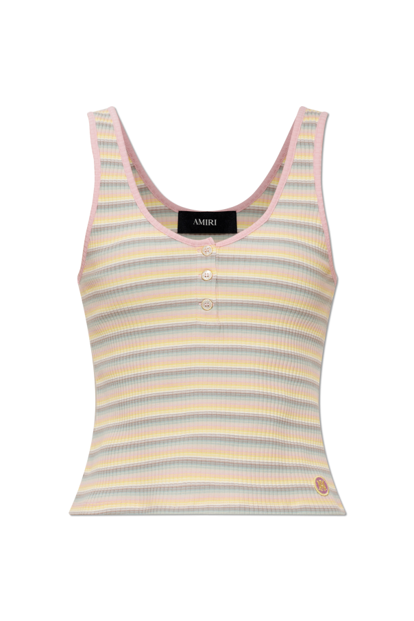 Top with striped pattern od Amiri
