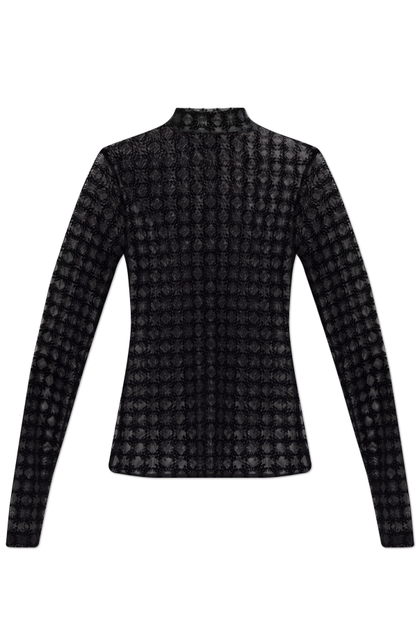 Amiri Top transparente