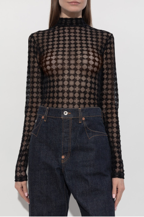 Amiri Top transparente