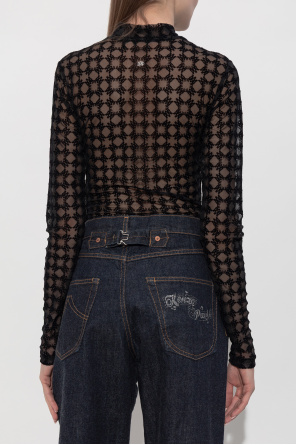 Amiri Top transparente