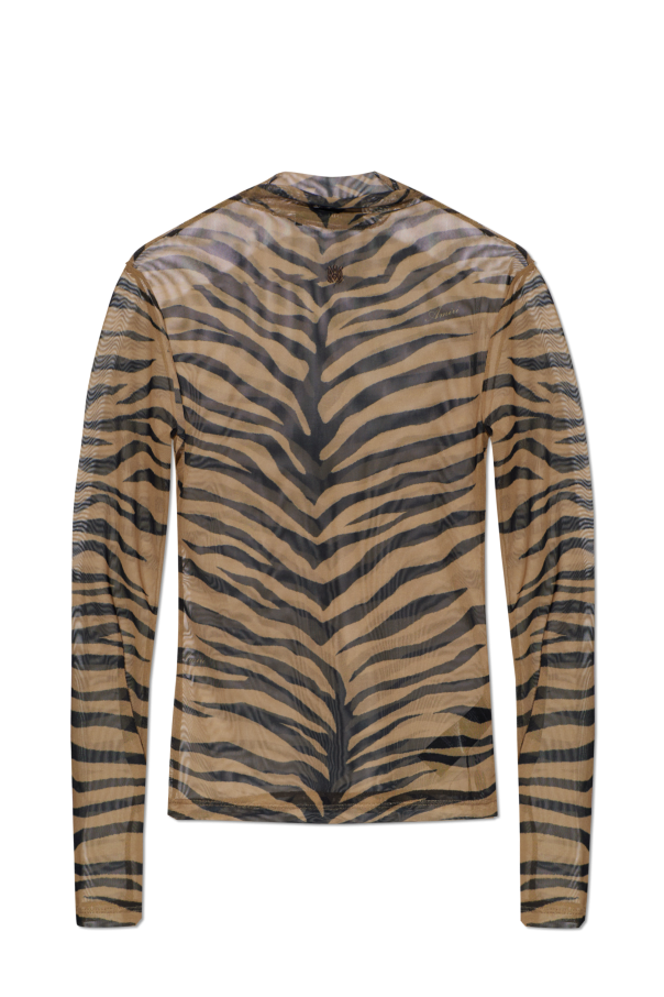 Amiri Top con motivo animal